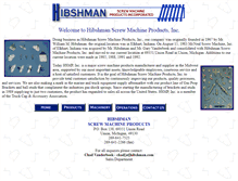 Tablet Screenshot of hibshman.com